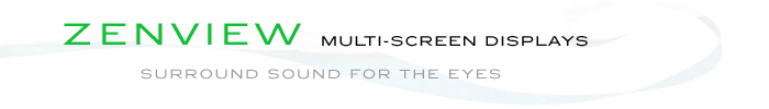 Zenview multi-screen displays